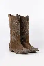 Boots MIMMÚ CHARLOTTE SUEDE TEXAN BOOTS