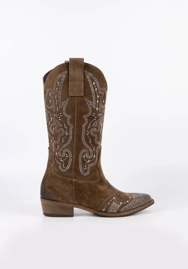 Boots MIMMÚ CHARLOTTE SUEDE TEXAN BOOTS