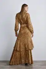 Clothing ANNA SAMOUKA MURIED PAISLEY PRINT MAXI SKIRT