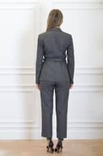 Clothing MARYLEY STRIPED SUIT WITH BELT