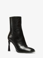 Boots MICHAEL KORS KELSEA CRACKLED LEATHER BOOT
