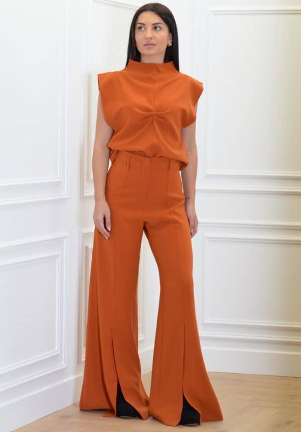 Clothes CKONTOVA TOP WITH PLEATS