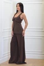 Clothes CKONTOVA CHOCOLATE VEST WITH POCKETS