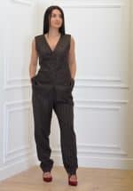 Clothes CKONTOVA STRIPE BROWN SET