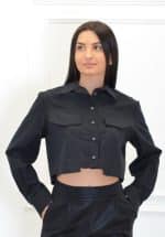 Clothing CKONTOVA CROP SHIRT WITH POCKETS