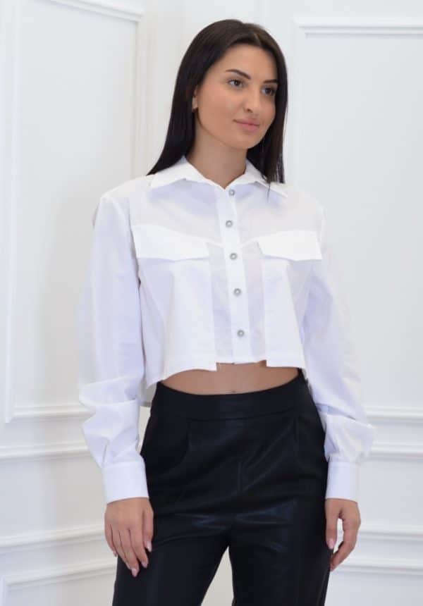 Clothes CKONTOVA CROP SHIRT WITH PICKETS