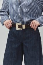 Accessories LEATHER TWIST BARRY BELT
