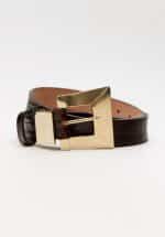 Accessories LEATHER TWIST BARRY BELT