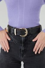 Accessories LEATHER TWIST MIRANDA BELT