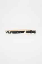 Accessories LEATHER TWIST GEO BELT