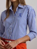 Clothing LAUREN RALPH LAUREN RELAXED FIT STRIPED BROADCLOTH SHIRT