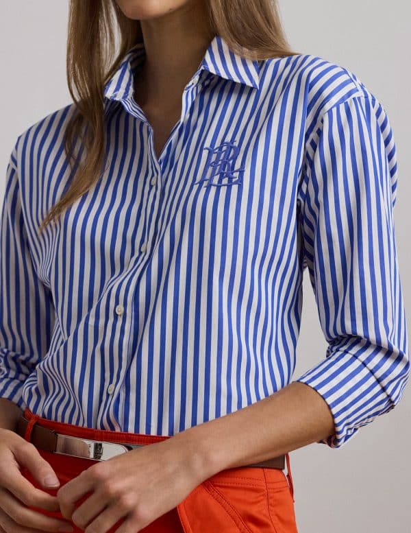 Clothes LAUREN RALPH LAUREN RELAXED FIT STRIPED BROADCLOTH SHIRT