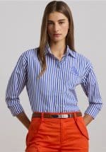 Clothing LAUREN RALPH LAUREN RELAXED FIT STRIPED BROADCLOTH SHIRT