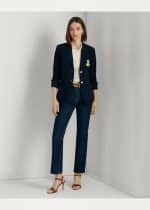 New Collection LAUREN RALPH LAUREN BULLION JACQUARD BLAZER