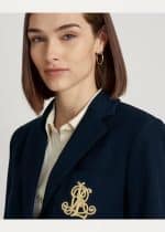 New Collection LAUREN RALPH LAUREN BULLION JACQUARD BLAZER