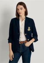 New Collection LAUREN RALPH LAUREN BULLION JACQUARD BLAZER