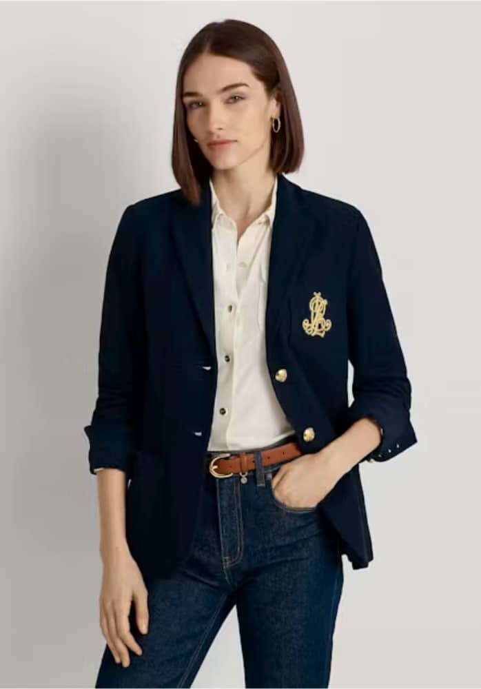 New Collection LAUREN RALPH LAUREN BULLION JACQUARD BLAZER New Collection LAUREN RALPH LAUREN BULLION JACQUARD BLAZER
