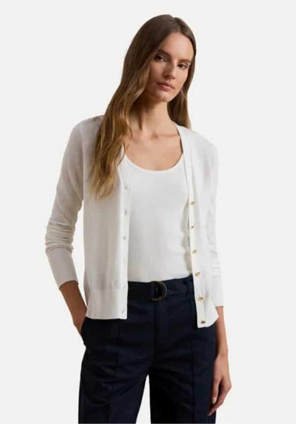 Clothes LAUREN RALPH LAUREN COTTON BLEND CARDIGAN