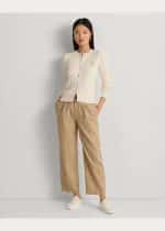 Clothes LAUREN RALPH LAUREN CABLE KNIT COTT CARDIGAN