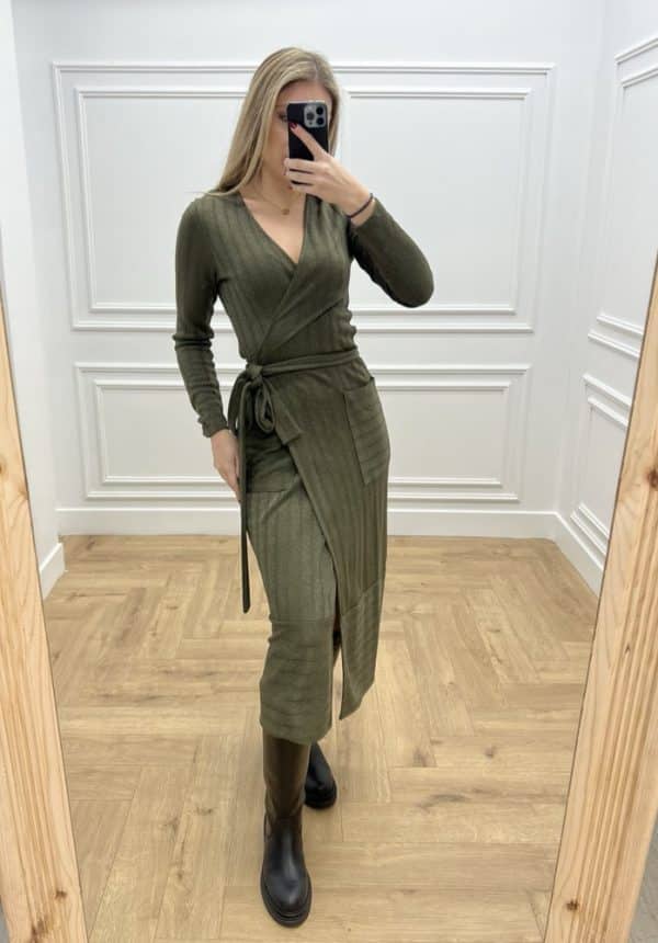 Clothes LACE OFFICIAL LUREX CROSSOVER DRESS