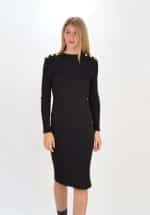 Clothing AVANT GARDE RIB BACKLESS DRESS