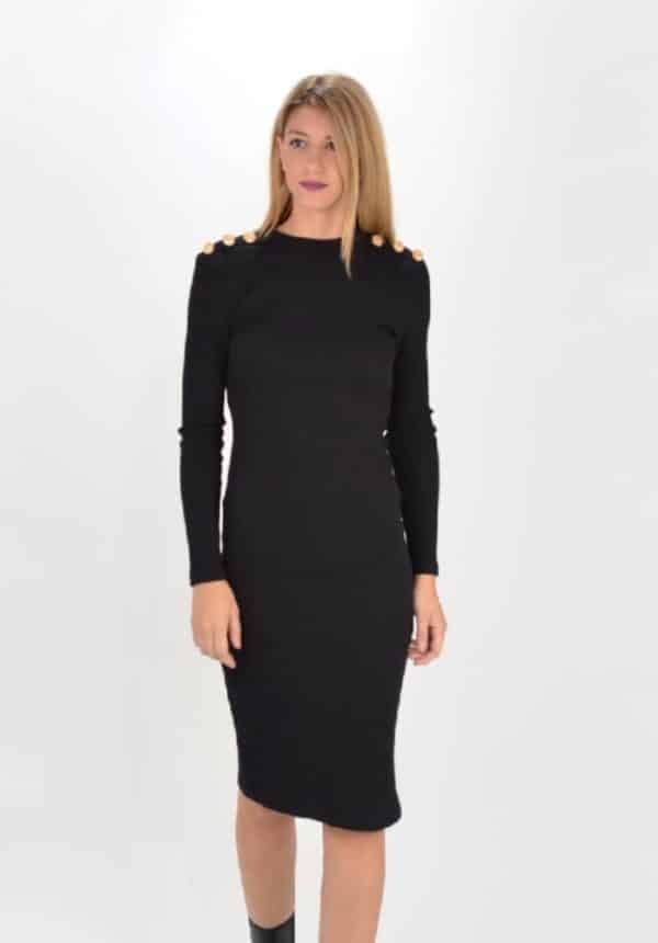 Clothing AVANT GARDE RIB BACKLESS DRESS