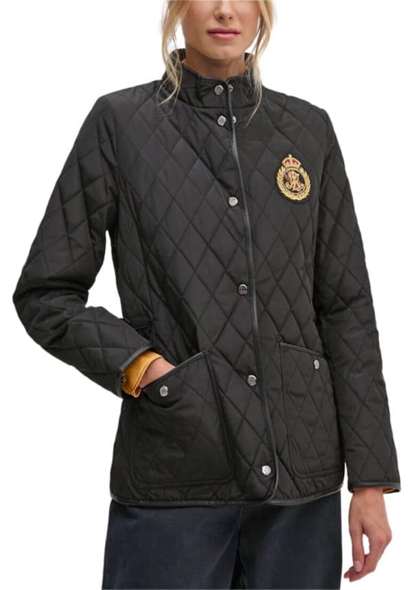 Clothing LAUREN RALPH LAUREN CREST PATCH QUILTED JACKET