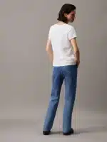 New Collection CALVIN KLEIN JEANS SLIM V NECK T-SHIRT