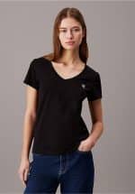 New Collection CALVIN KLEIN JEANS SLIM V NECK T-SHIRT