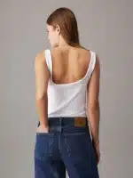 Clothes CALVIN KLEIN JEANS RIBBED TANK TOP