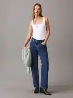 Clothes CALVIN KLEIN JEANS RIBBED TANK TOP