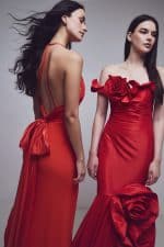 Clothes ALLURE EVENING ROSES LONG DRESS