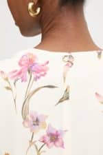 New Collection TWINSET CRÊPE DE CHINE FLORAL SET