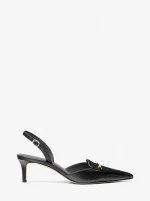 Sales MICHAEL KORS LENA LEATHER SLINGBACK PUMP