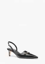 Sales MICHAEL KORS LENA LEATHER SLINGBACK PUMP