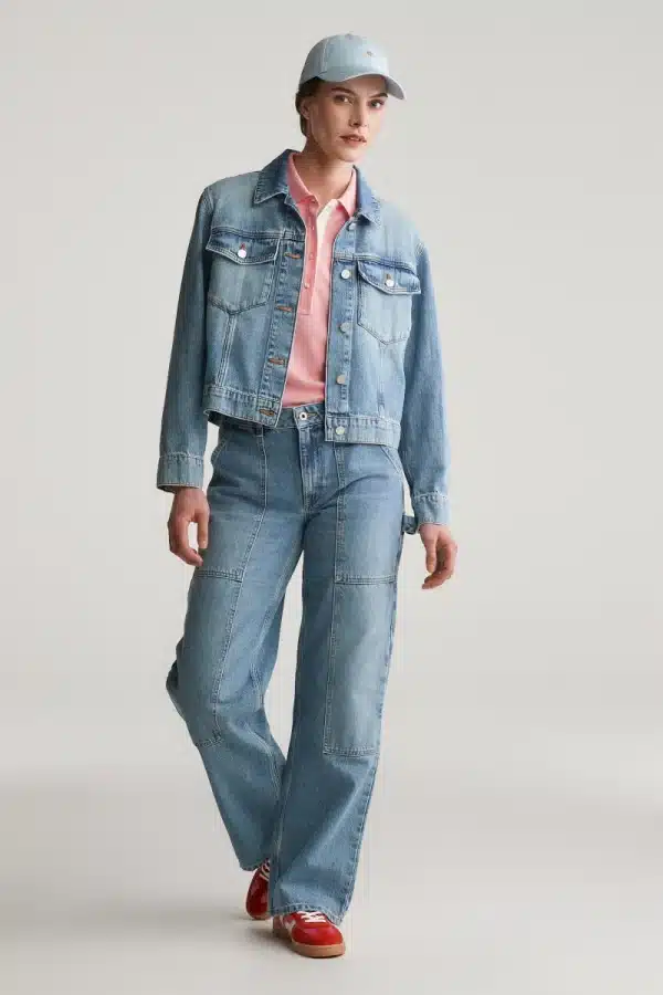 Clothes GANT CONTRAST COLLAR SLEEVELESS PIQUE TOP