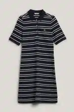 Clothes GANT STRIPE SHIELD SHORTSLEEVED PIQUE POLO DRESS