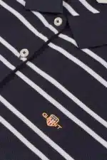 Clothes GANT STRIPE SHIELD SHORTSLEEVED PIQUE POLO DRESS