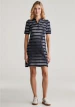Clothes GANT STRIPE SHIELD SHORTSLEEVED PIQUE POLO DRESS