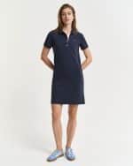 Clothes GANT CONTRAST COLLARED PIQUE POLO DRESS