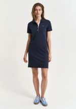 Clothes GANT CONTRAST COLLARED PIQUE POLO DRESS