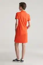 Clothes GANT CONTRAST COLLARED PIQUE POLO DRESS