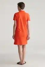 Clothes GANT CONTRAST COLLARED PIQUE POLO DRESS