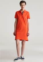 Clothes GANT CONTRAST COLLARED PIQUE POLO DRESS