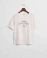 Clothes GANT SAILING CREW GRAPHIC T-SHIRT
