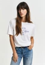 Clothes GANT SAILING CREW GRAPHIC T-SHIRT