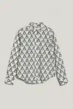 Clothes GANT ROPE PRINT COTTON VOILE SHIRT
