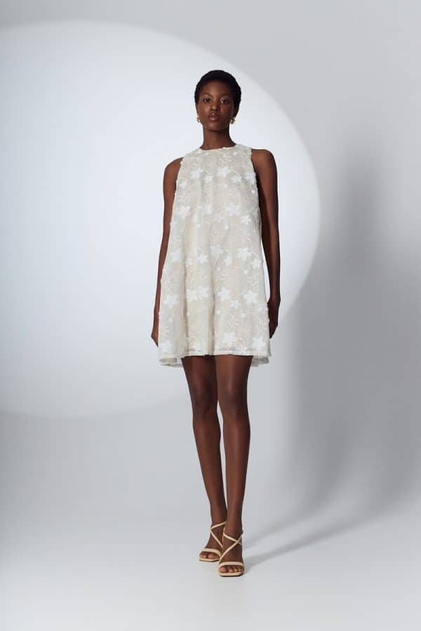 Sales BE YOU MINI DRESS WITH FLOWERS