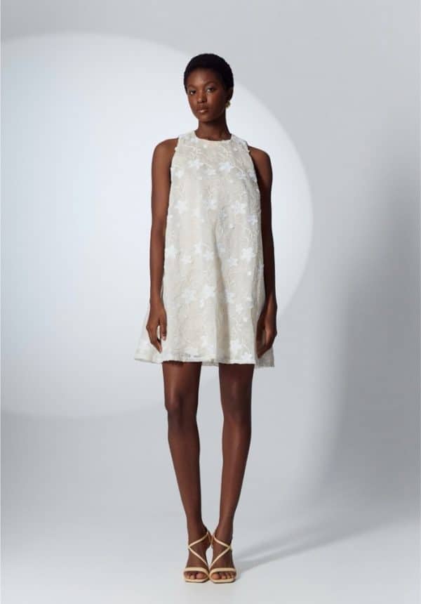 Sales BE YOU MINI DRESS WITH FLOWERS