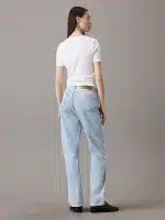 Clothing CALVIN KLEIN JEANS HIGH RISE STRAIGHT JEANS